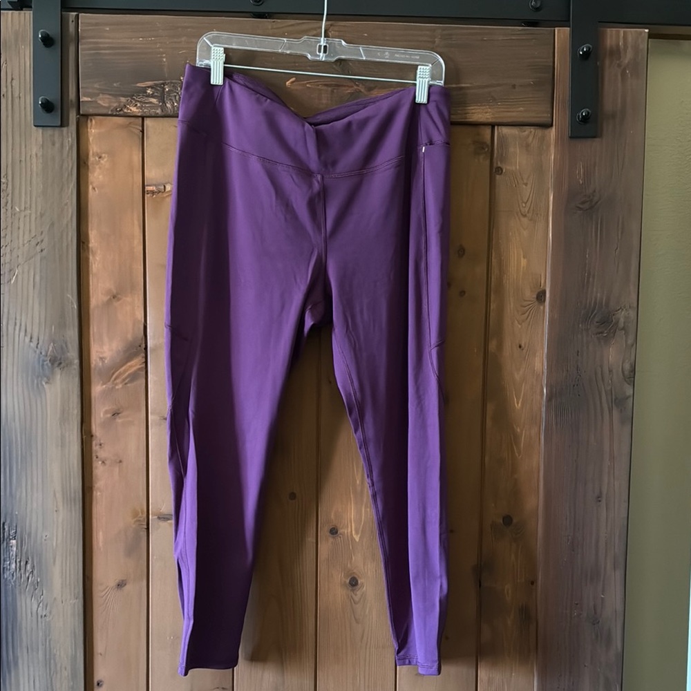 Calia Purple Active Leggings